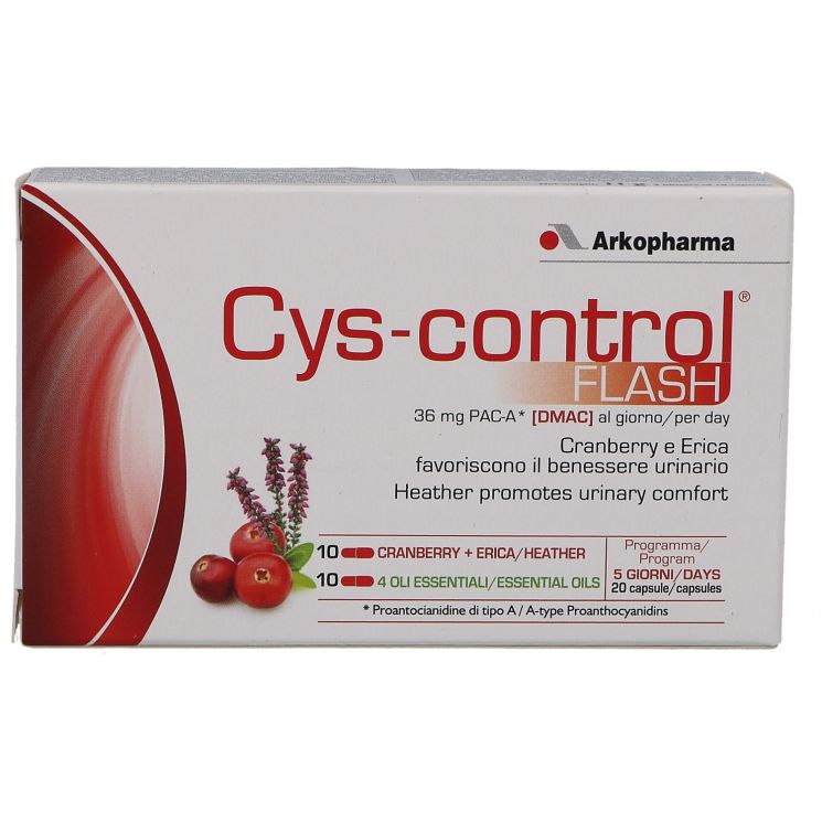 Cys-Control Flash 20 Capsule